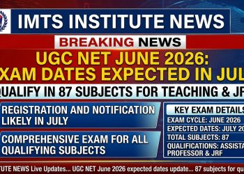UGC NET June 2026: Exam Dates Expected in July, 87 Subjects to Qualify for Teaching and JRF