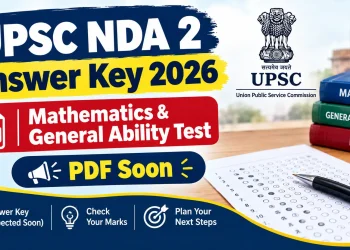 UPSC NDA 2 answer key 2026
