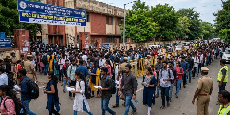 UPSC Civil Services Prelims 2026 Exam Today, Lakhs of IAS Aspirants Appear Across India