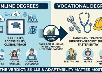 Online Degrees vs Vocational Degrees: Which One Gets You a Job in 2026?