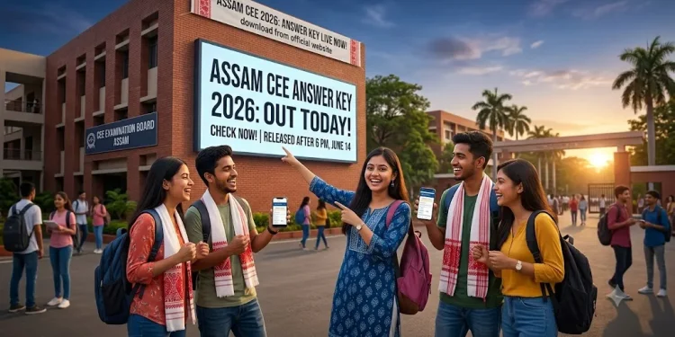 Assam CEE Answer Key 2026