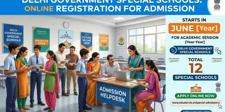 Delhi Government Special Schools Admission 2026