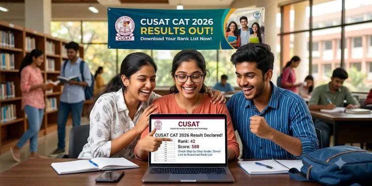 CUSAT CAT 2026