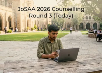 JoSAA 2026 Round 3 Seat Allotment