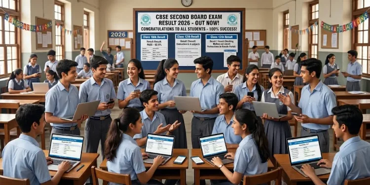 CBSE Second Board Exam Result 2026