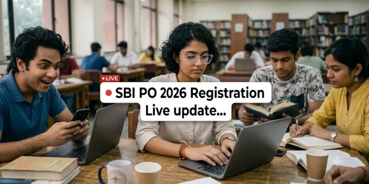 SBI PO registration