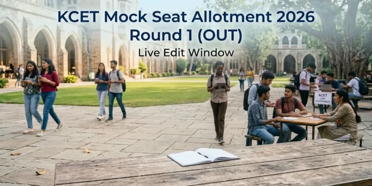 KCET Mock Seat Allotment 2026