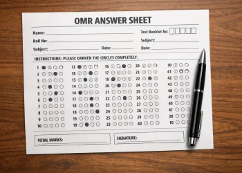 Re-NEET OMR Sheet