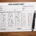 Re-NEET OMR Sheet