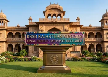 Rajasthan VDO Final Result 2026