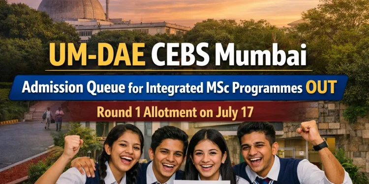UM-DAE CEBS Mumbai Admission Queue
