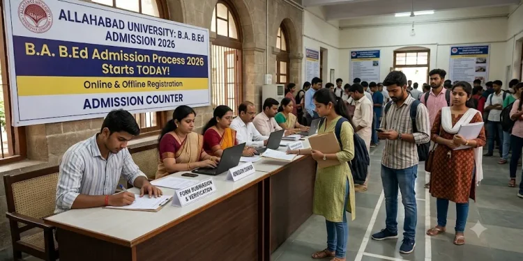 Allahabad University B.A. B.Ed Admission 2026