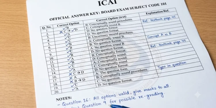 AIBE 21 Final Answer Key 2026