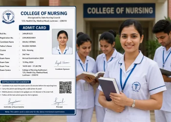 PGIMER BSc Nursing Hall Ticket