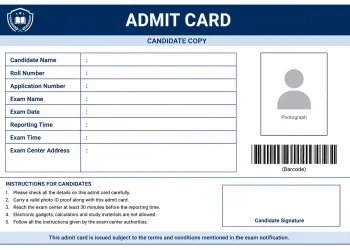 Jharkhand PECE Admit Card