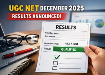 UGC NET December 2025 result