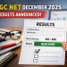 UGC NET December 2025 result