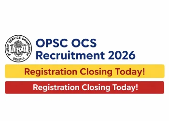 OPSC OCS Recruitment 2026