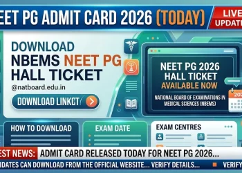 NEET PG Admit Card 2026