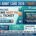 NEET PG Admit Card 2026