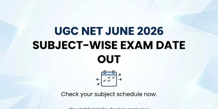 UGC NET JUNE 2026