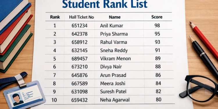 TANCET 2026 rank list