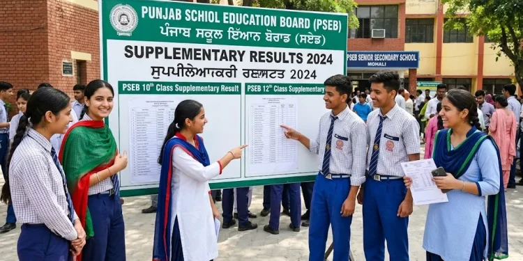 PSEB Supplementary Result 2026