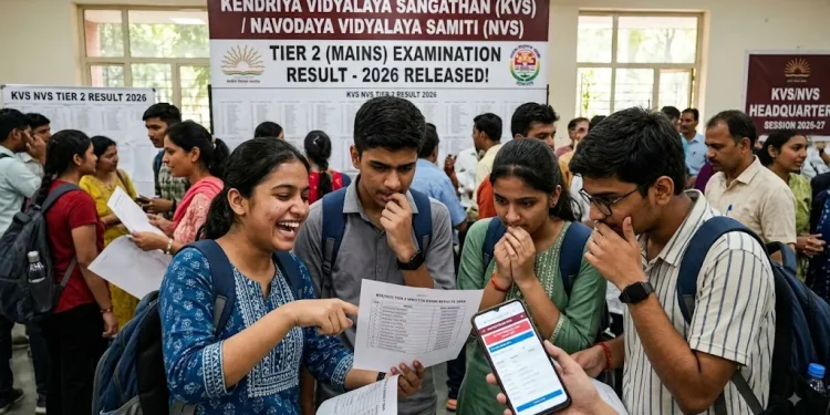 KVS NVS Tier 2 Result