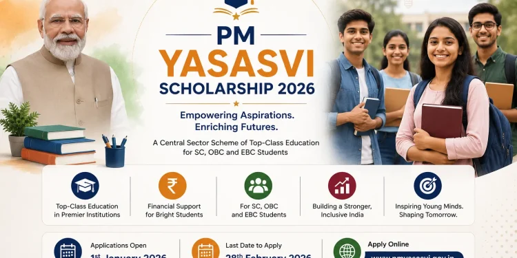 PM YASASVI Scholarship 2026