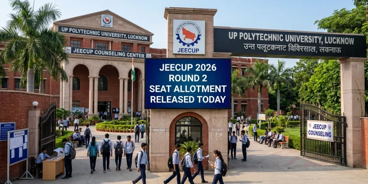 JEECUP 2026 Round 2 Seat Allotment