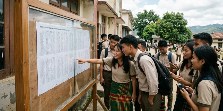 Mizoram NEET UG Merit List