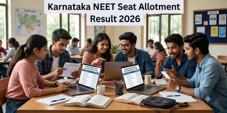 Karnataka NEET Seat Allotment Result 2026