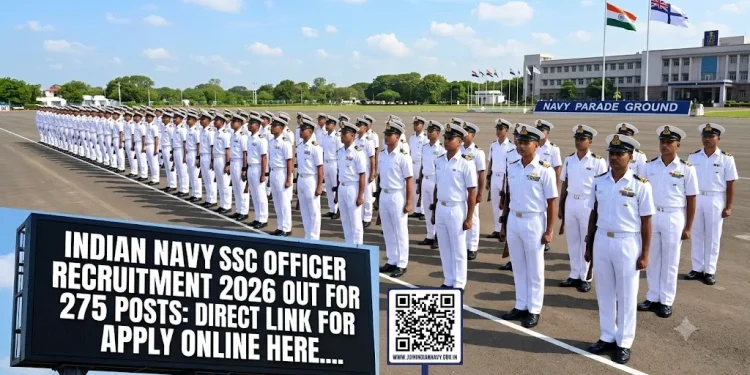 Indian Navy SSC Officer Recruitment 2026