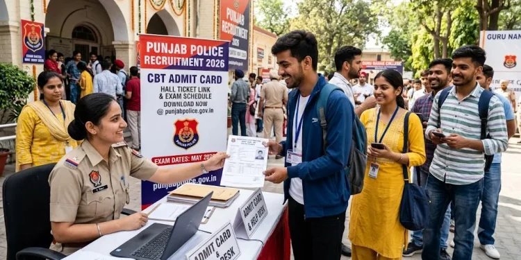 Punjab Police Admit Card 2026