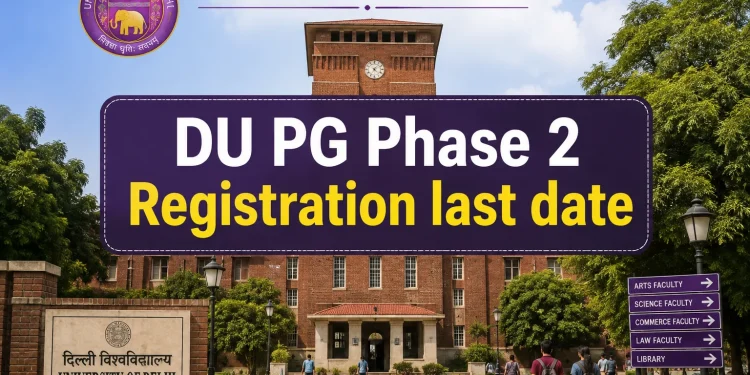 DU PG Phase 2 Registration