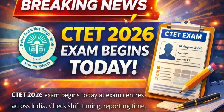 CTET 2026 Exam