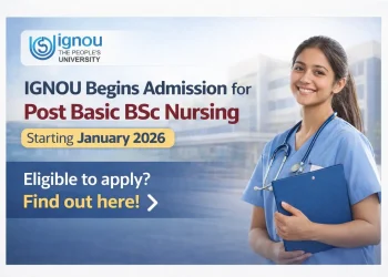IGNOU Post Basic BSc Nursing Admission