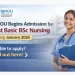 IGNOU Post Basic BSc Nursing Admission
