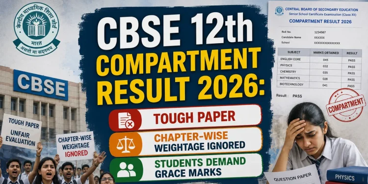 CBSE 12th Compartment Result 2026