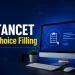 TANCET choice filling