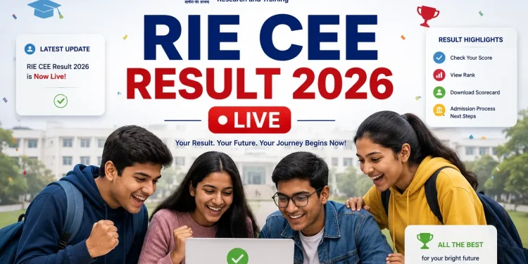 RIE CEE Result 2026