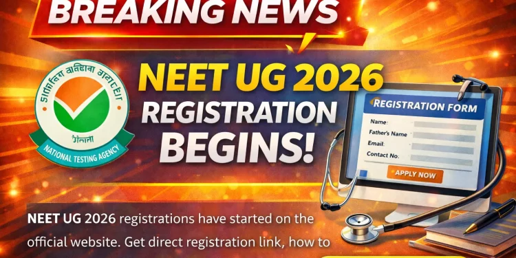 NEET UG 2026 Registration