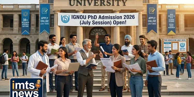 IGNOU PhD Admission 2026