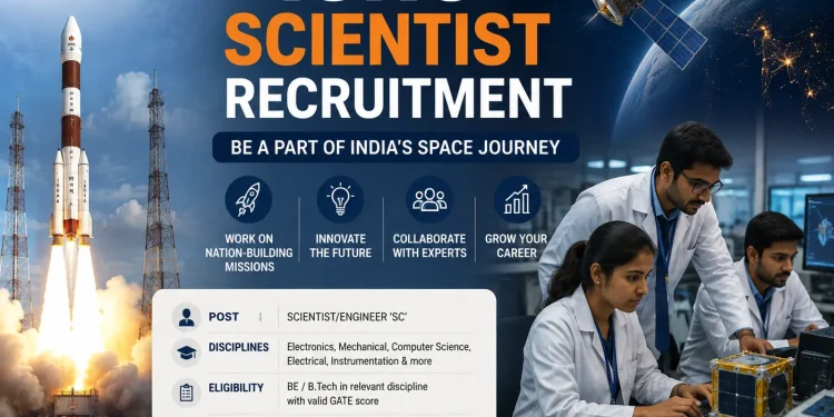 ISRO Scientist Recruitment 2026