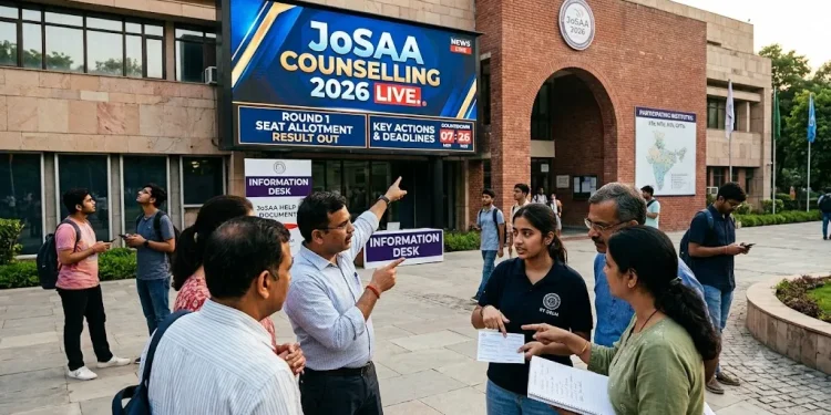 JoSAA Counselling 2026 Round 2