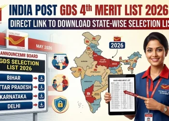 India Post GDS 4th Merit List 2026