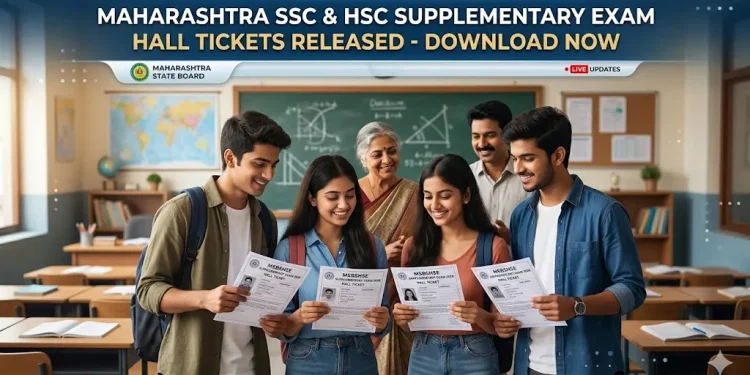 Maharashtra SSC HSC Supplementary Exam Hall Ticket 2026