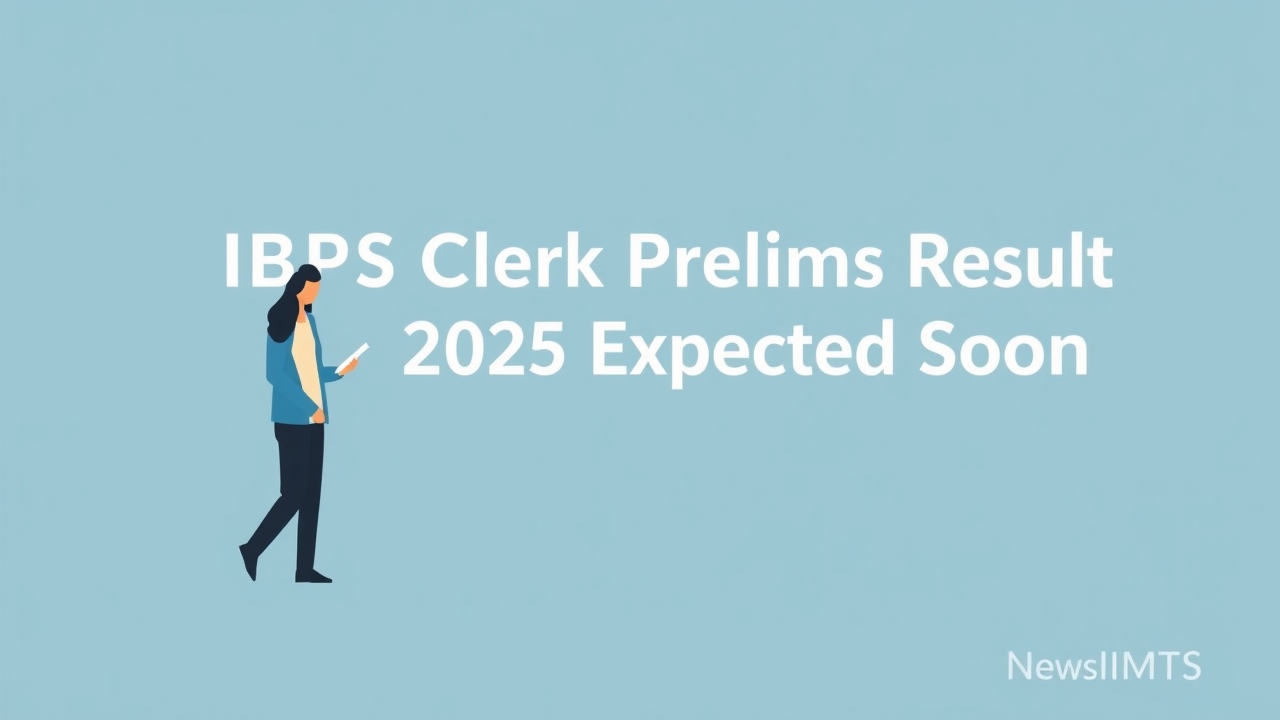IBPS Clerk Prelims Result 2025 Expected Soon