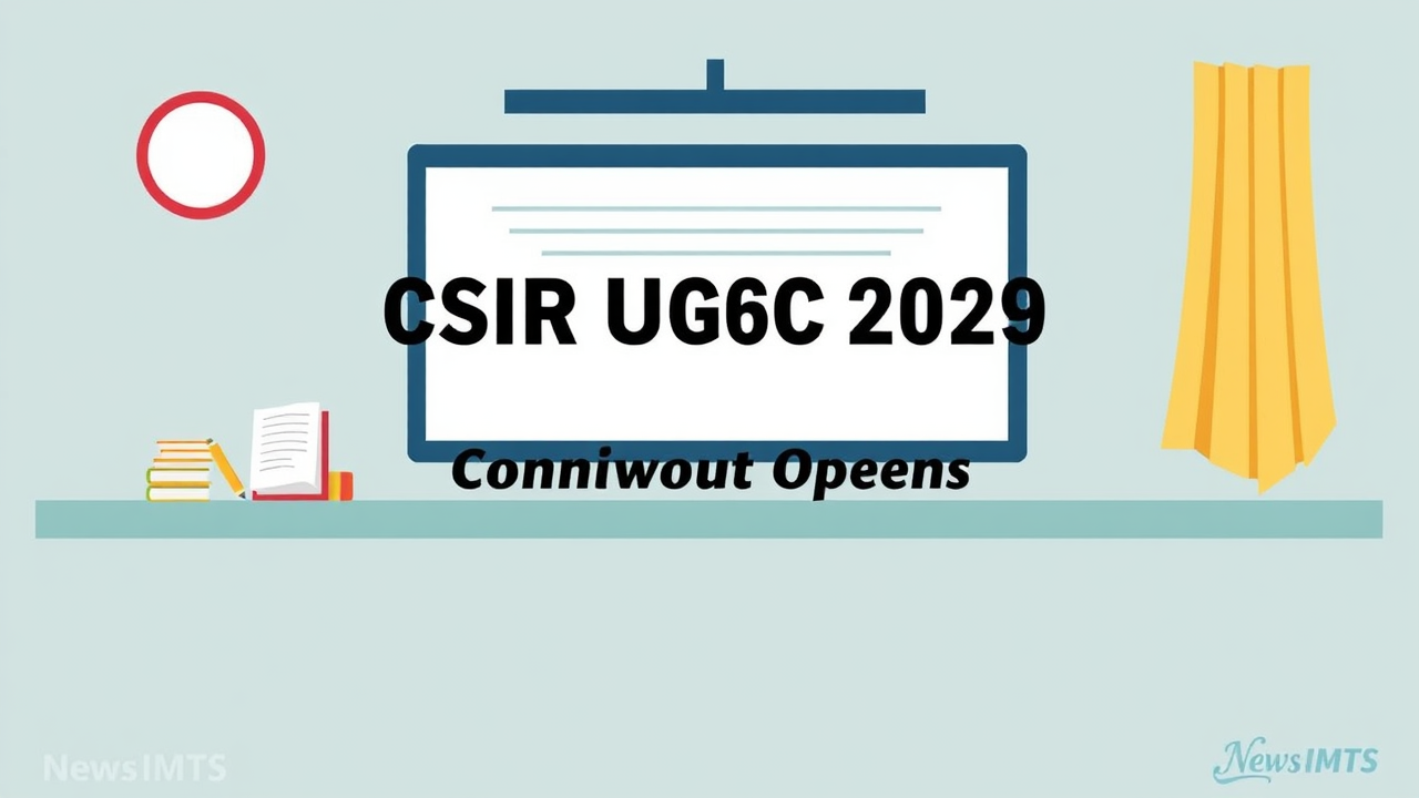 CSIR UGC NET December 2025 Correction Window Opens