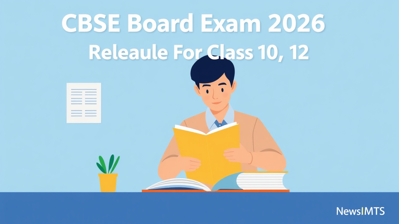CBSE Board Exam 2026 Schedule Released For Class 10, 12